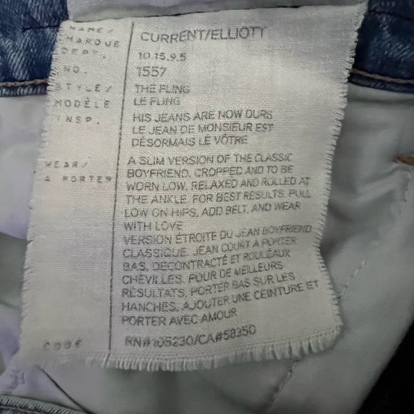 Current-/Elliott The Fling Jeans - Picture 5 of 8